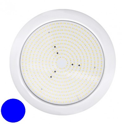 Φωτιστικό Πισίνας Ρητίνης LED 16W 12V DC Μπλε Φως